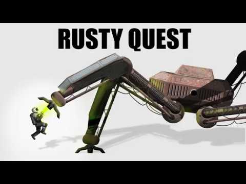 Code_Handwerker's tweet card. Rusty Quest Long Preview