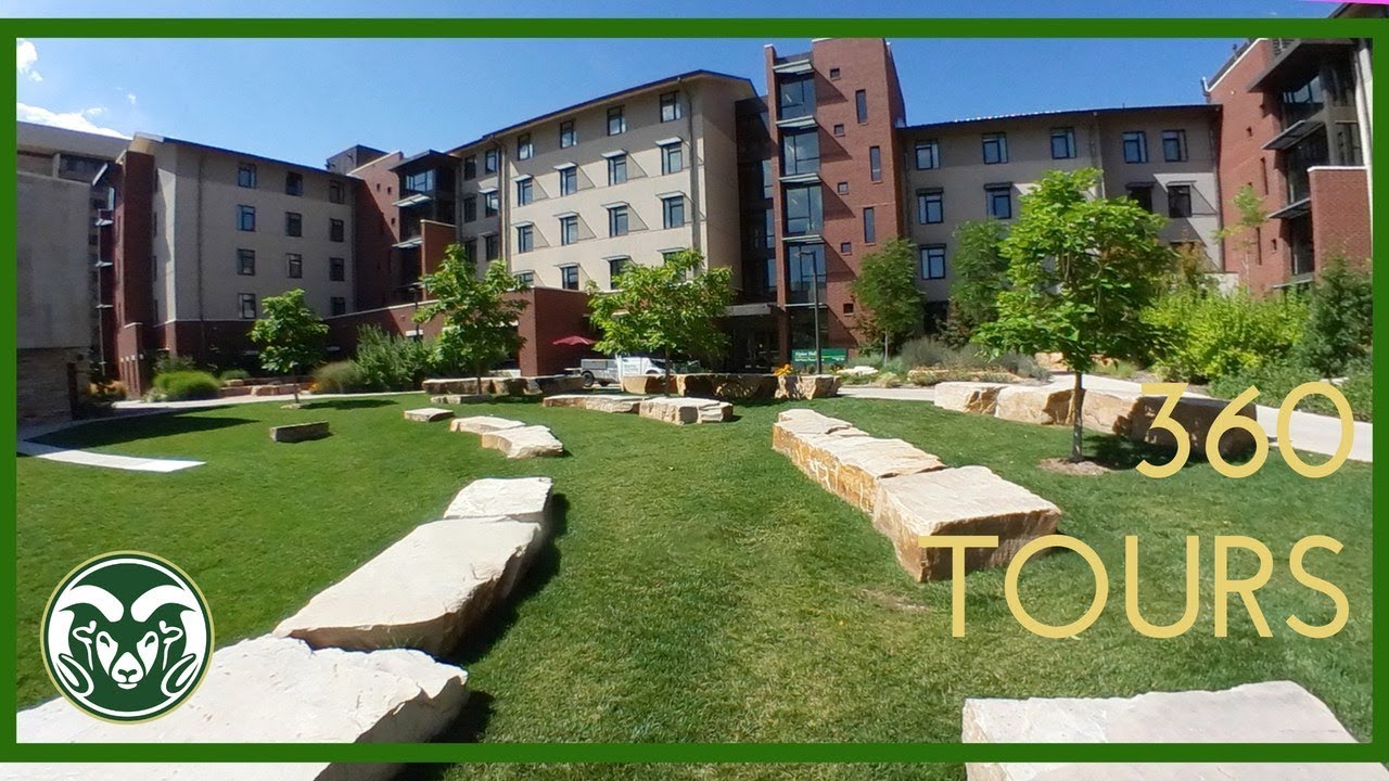 CSU_VR's tweet card. Alpine Hall Virtual Reality Tour | 360° Campus Tours Colorado State...