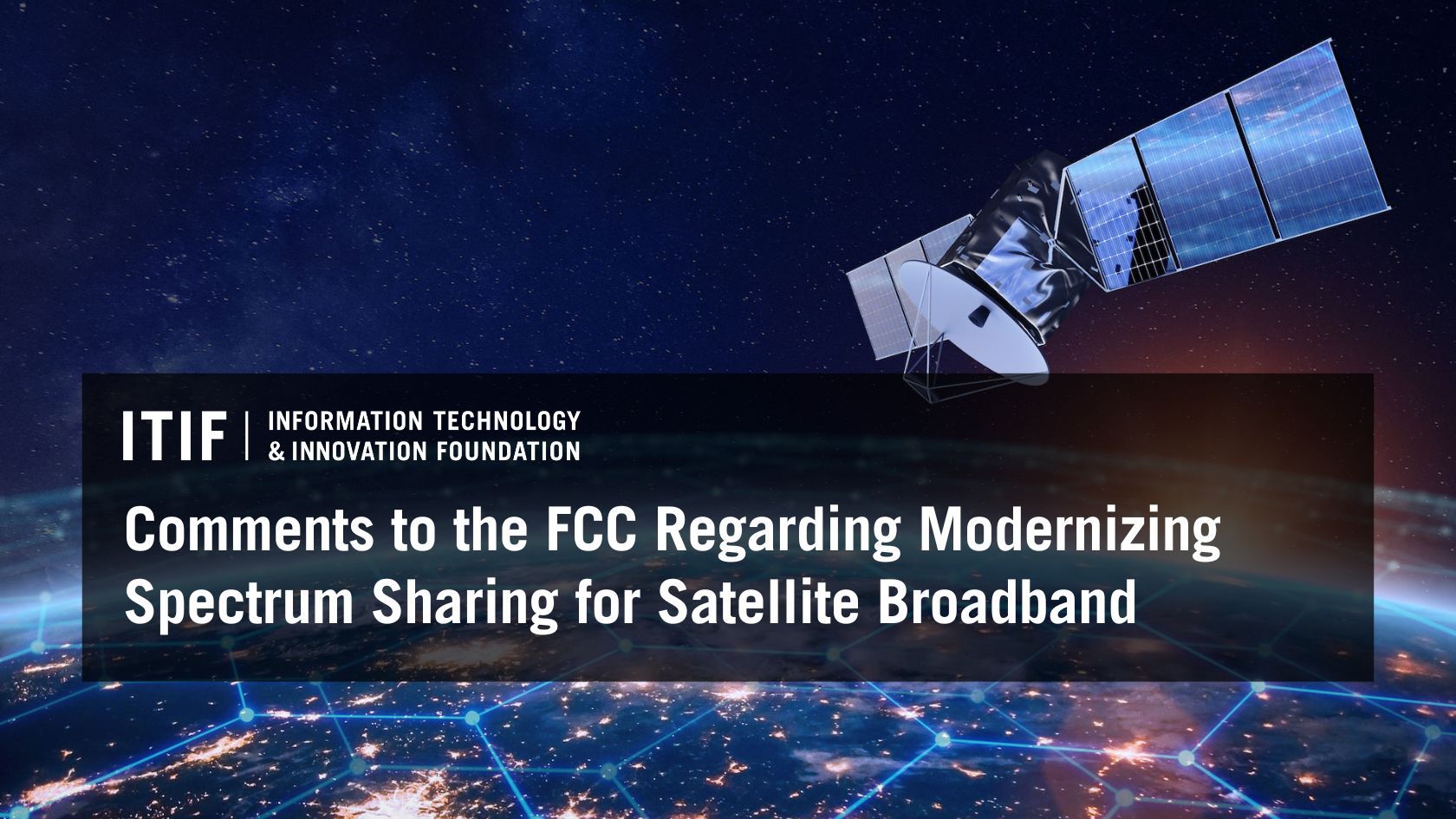 ITIFdc's tweet card. The Commission should seek to maximize the productivity of satellite spectrum by replacing EPFD limits with the degraded throughput methodology that is used for NGSO-NGSO spectrum sharing and for...