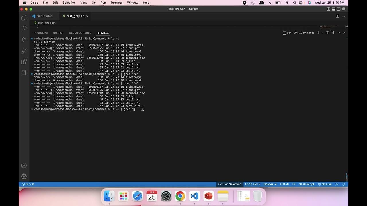 vaibhavmd's tweet card. How to use grep command in Shell Scrip? #unix #unixcommands #linux...