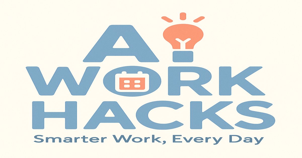 WorkhacksAI's tweet card. Quotidien IA - 18 Mai 2025