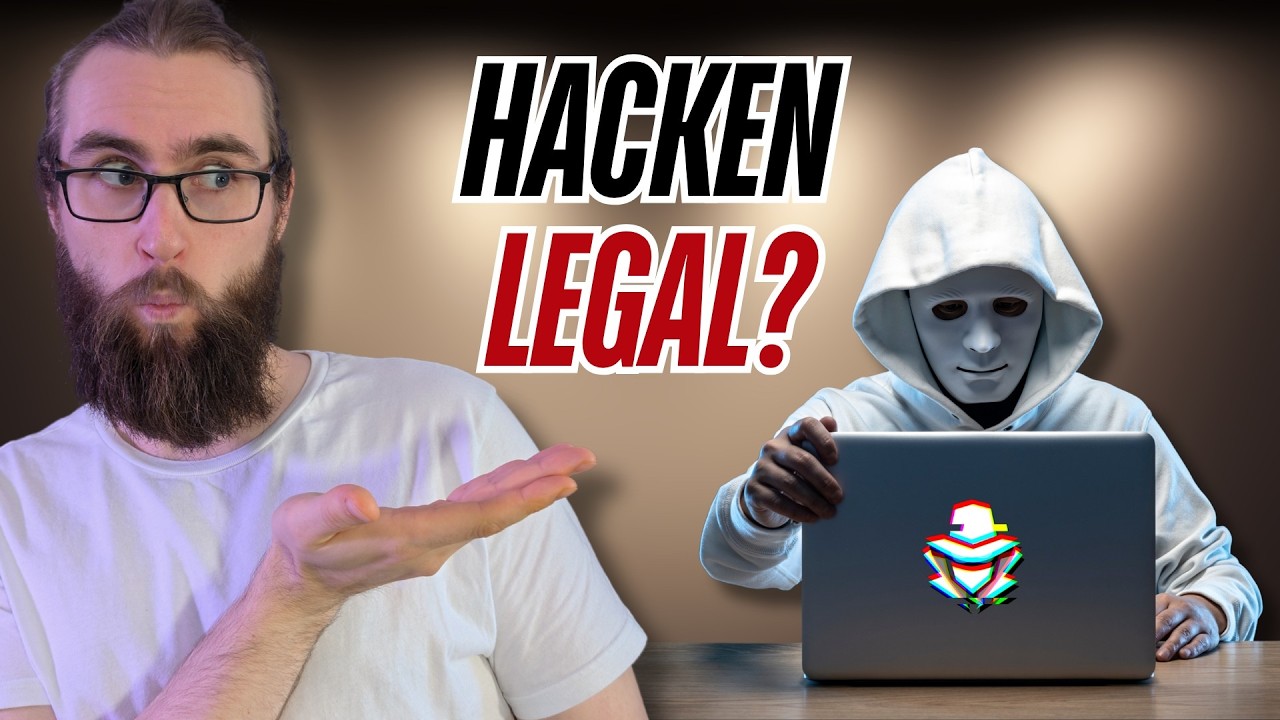 TheMorpheusTuts's tweet card. Der NEUE HACKERPARAGRAPH: Ich find's WIRKLICH GUT!