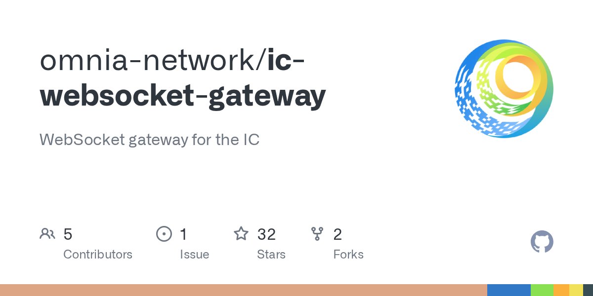 ic4java's tweet card. WebSocket gateway for the IC. Contribute to omnia-network/ic-websocket-gateway development by creating an account on GitHub.
