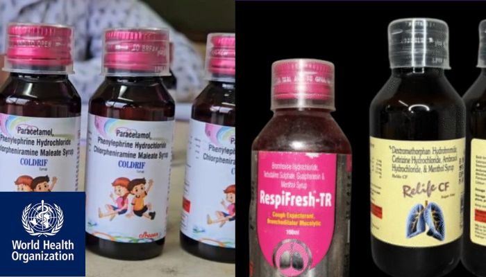 OpIndia_com's tweet card. Coldrif was produced by Tamil Nadu-based Sresan Pharmaceuticals, whose license was recently revoked by the state government.