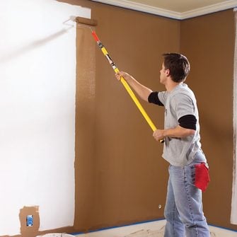 DavidRealtorPro's tweet card. Love to DIY? Learn how to roll-paint a wall like a pro. #tutorial #diyprojects