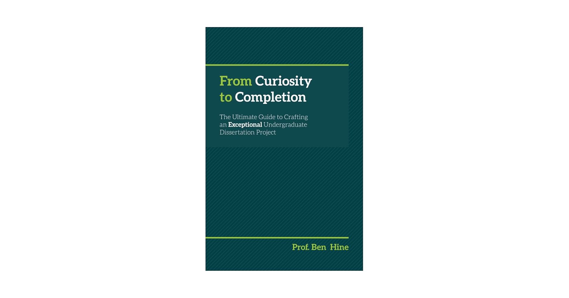 ProfHine's tweet card. Unlock the secrets to a successful dissertation project with this comprehensive and engaging guide tailored just for undergraduate students. "From Curiosity to Completion: Crafting an Exceptional...