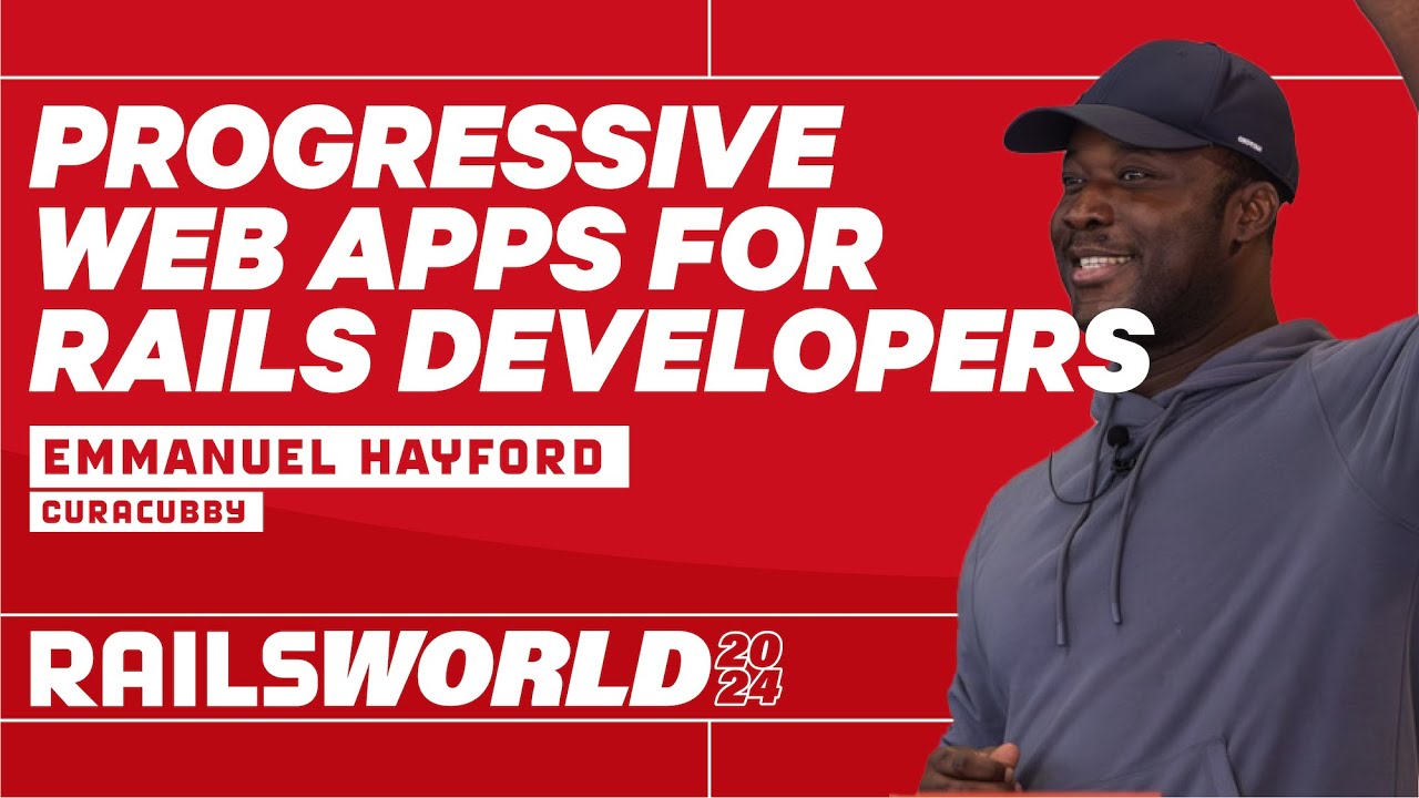 siaw23's tweet card. [old edit] Emmanuel Hayford - Progressive Web Apps for Rails develo...