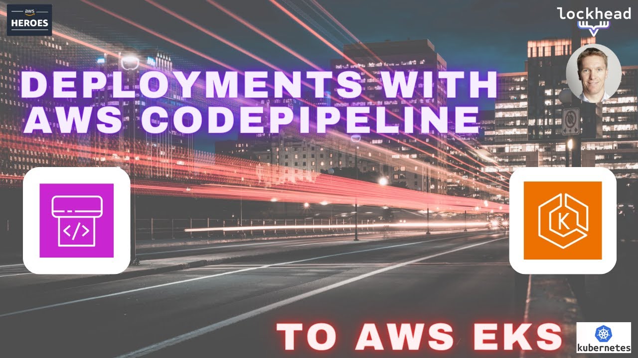 Lockhead's tweet card. Deploying applications to EKS clusters natively with AWS CodePipeline