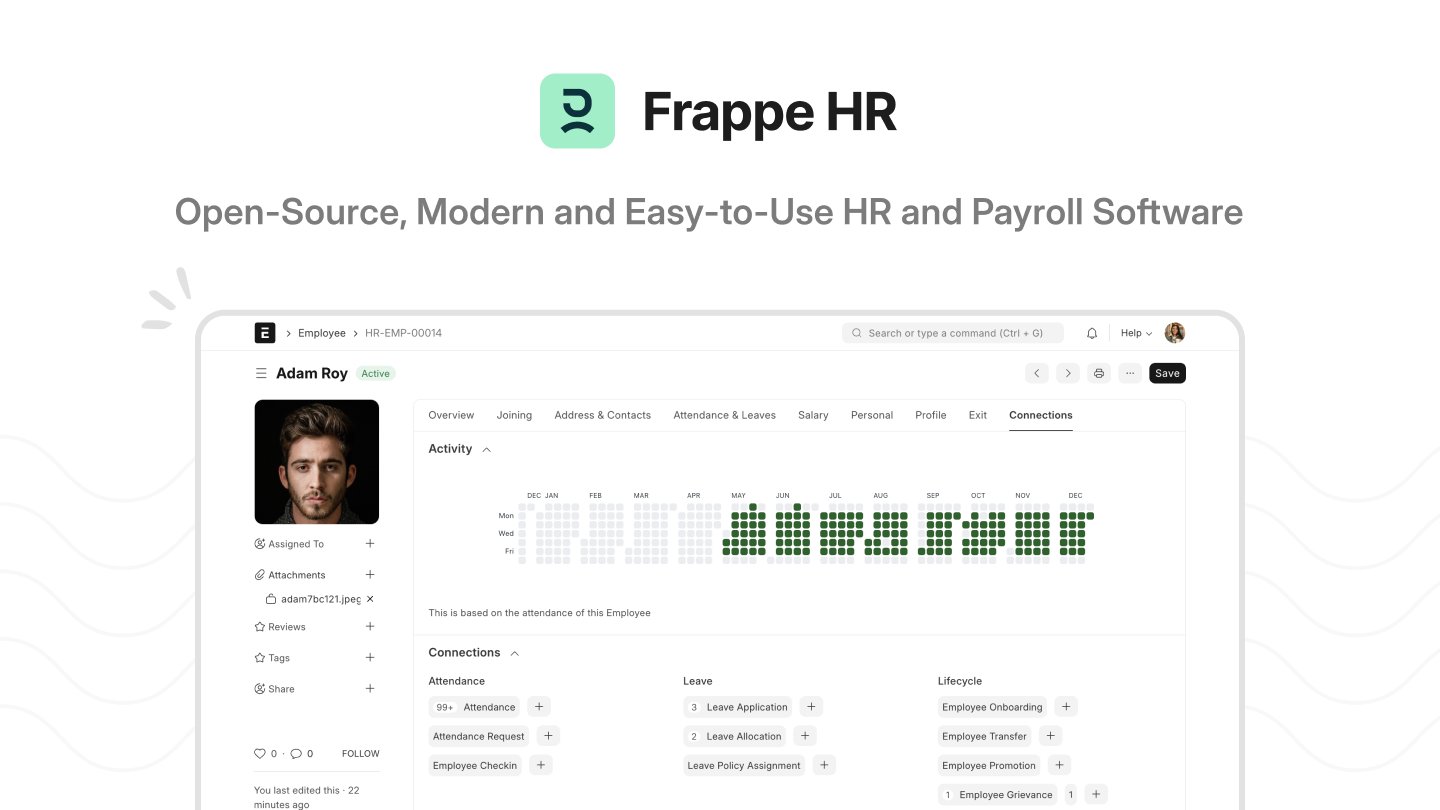 TInfinityDevops's tweet card. Open Source HR and Payroll Software. Contribute to frappe/hrms development by creating an account on GitHub.