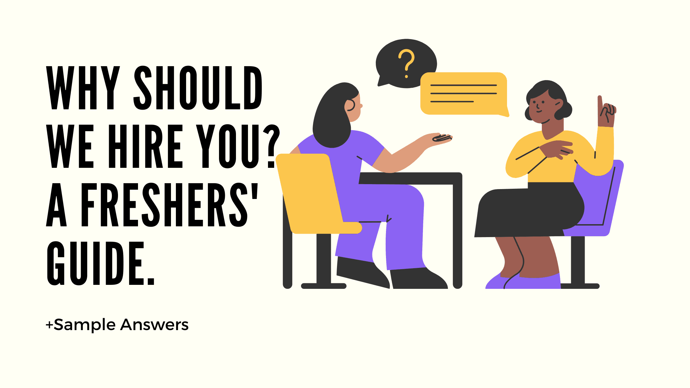 orbit_careers's tweet card. Answering the question “Why should we hire you?” as a fresher might seem challenging, but it's an opportunity to show that you’re more than your resume.