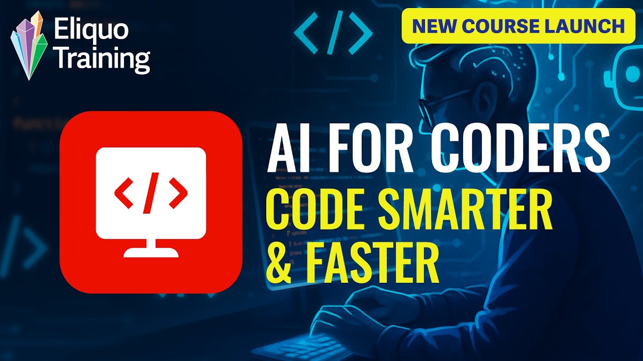 eliquotraining's tweet card. AI for Coders Code Smarter, Faster, Not Harder