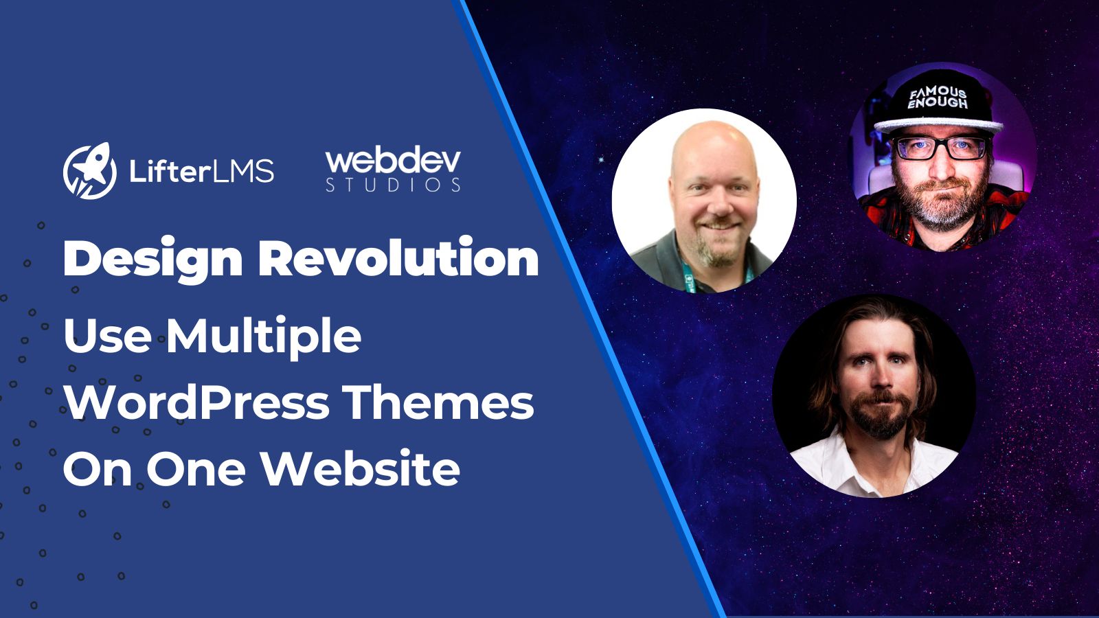 webdevstudios's tweet card. A Free Joint Live Webinar with Chris Badgett (LifterLMS) & Brad Williams / Mitch Canter (WebDevStudios) Tuesday, September 30 at 12:00pm Eastern Standard Time (New York time). Tired of being stuck...