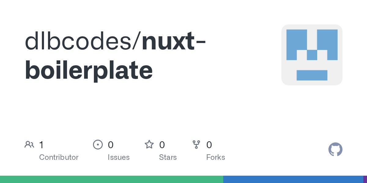dlbcode's tweet card. Contribute to dlbcodes/nuxt-boilerplate development by creating an account on GitHub.