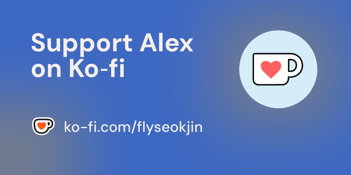 flyseokjin's tweet card. Become a supporter of Alex today!