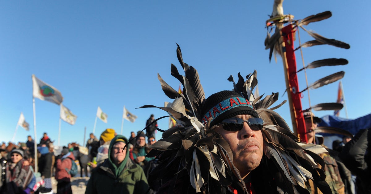 1ThreadProject's tweet card. National Congress of American Indians says Army Corps of Engineers will for now not grant easement to the Dakota Access Pipeline near reservation
