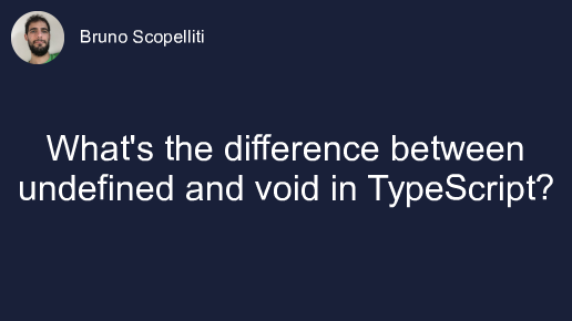typescripttv's tweet card. I didn't know, but I learned it - and you could learn it too ...