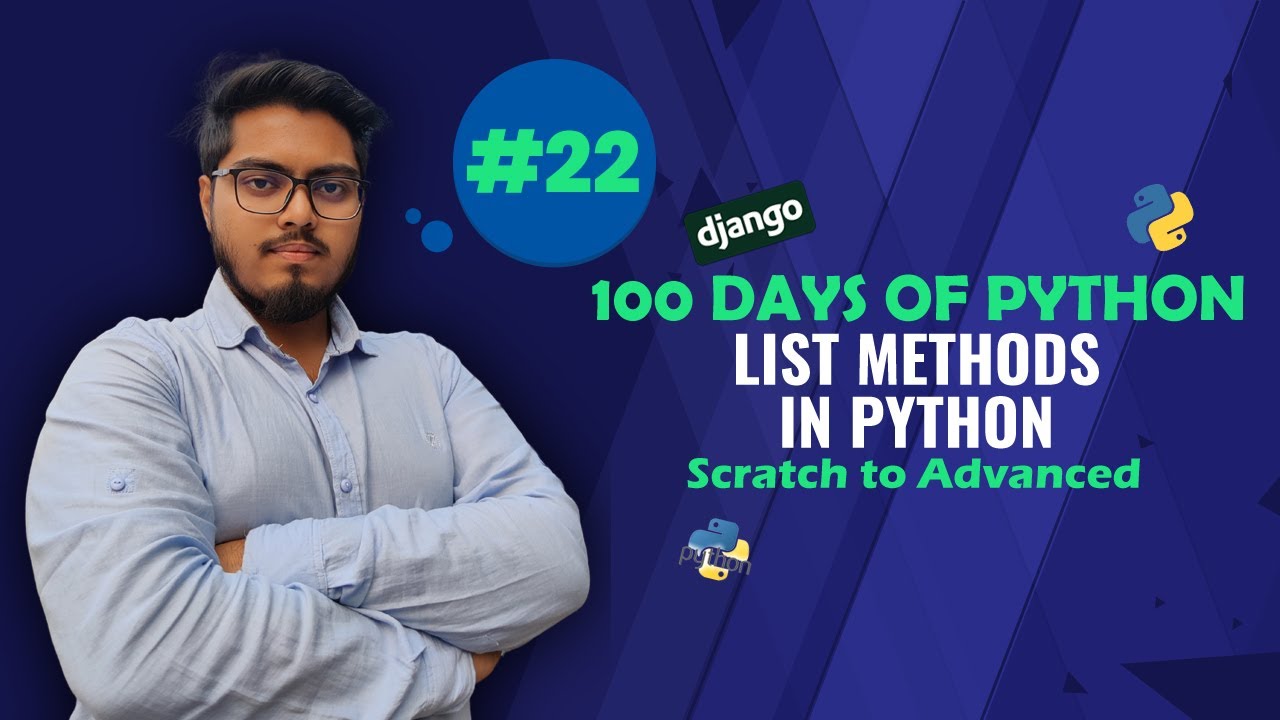 CodeWithTanim's tweet card. Lists Methods in Python | Day #22