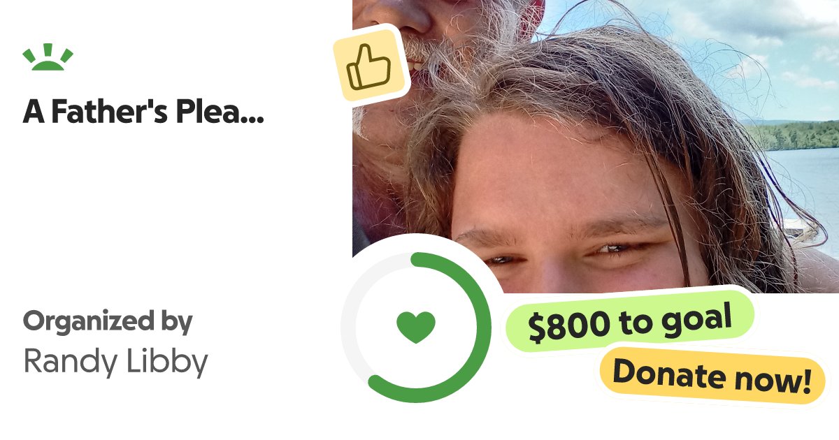 Deerfarmer02's tweet card. A Father's Plea: Help Us Find a Home My name is Randy Libby, and for the past six months, my teenag… Randy Libby needs your support for A Father's Plea...