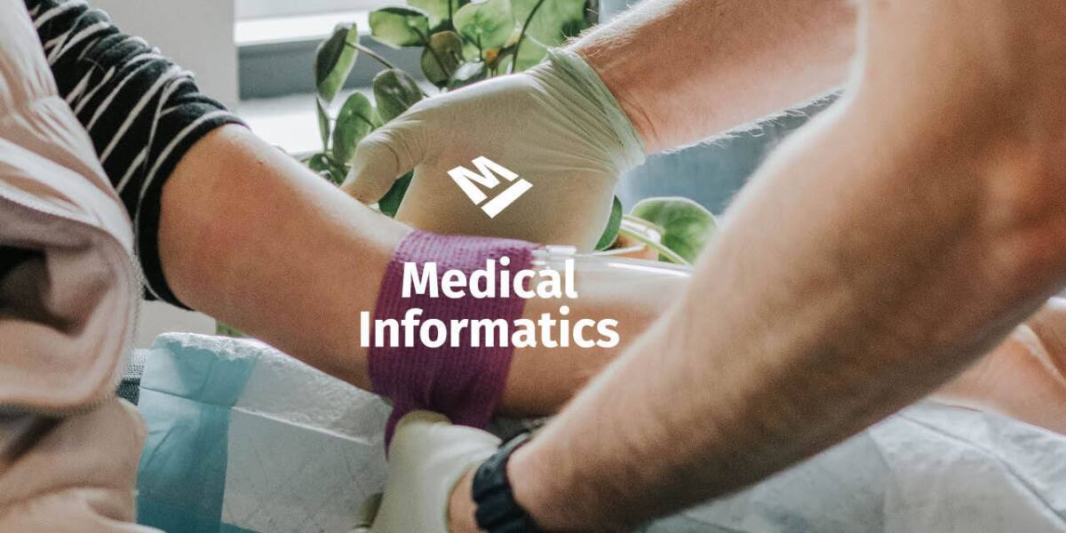 MedInfSwiss's tweet card. Two medical informatics students in Switzerland launch platform to connect healthcare institutions with highly sought-after volunteers.