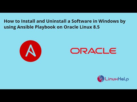 LinuxHelpApp's tweet card. How to install and uninstall Software in Windows by using Ansible...