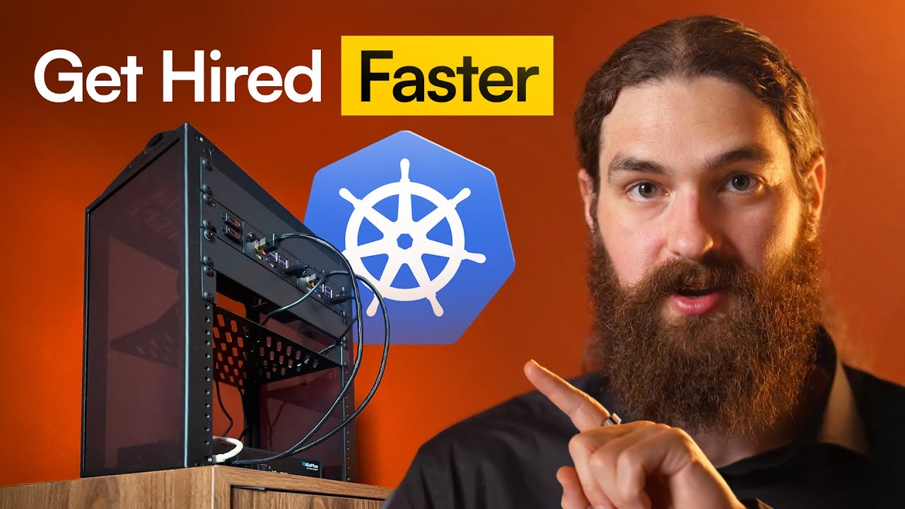 mischa_vdburg's tweet card. The Kubernetes Homelab That Prints Job Offers (Simple & Proven)