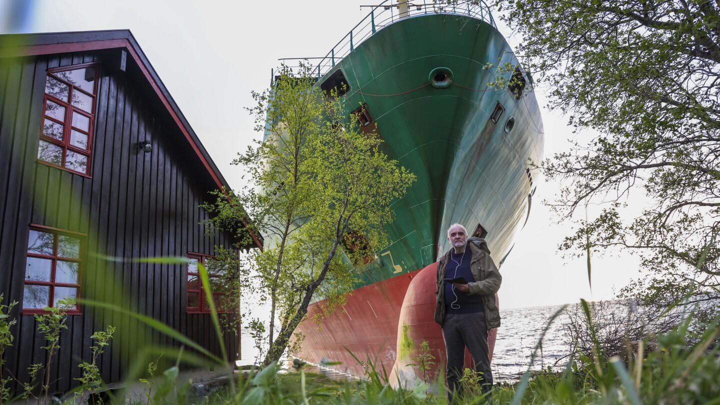 stackemup332's tweet card. Norwegian prosecutors have charged a cargo ship’s on-duty navigator after he allegedly fell asleep on duty and the vessel ran aground, narrowly missing crashing into a home.