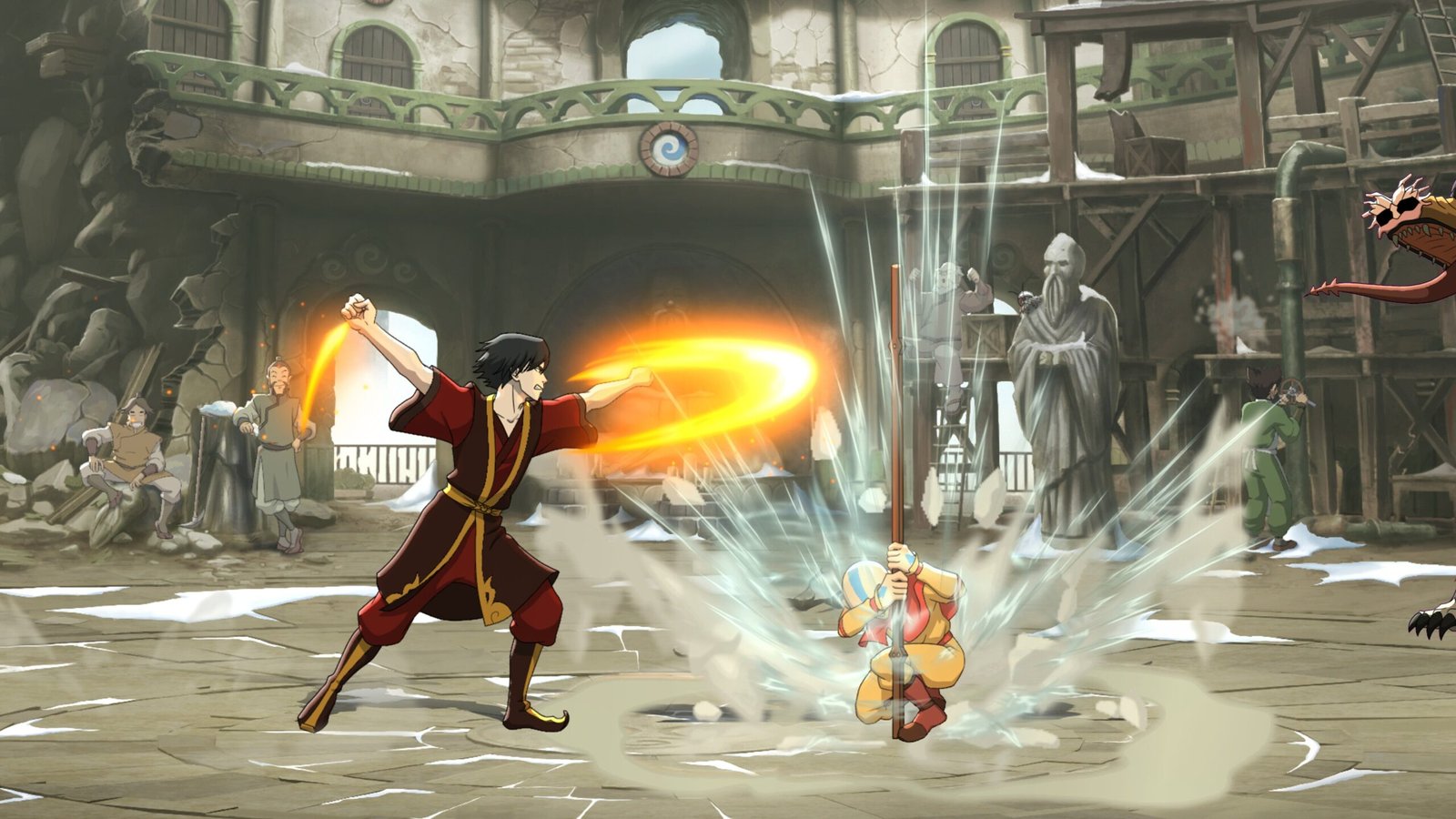 conectageekofc's tweet card. Avatar ganha jogo de luta com combates em 2D e estilo visual fiel à animação; lançamento será em 2026 com versões para todas as plataformas.