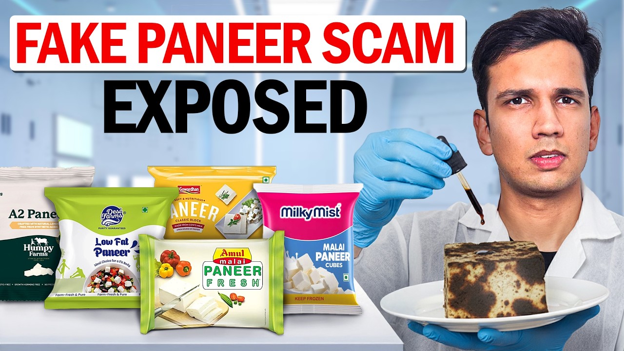 foodpharmer2's tweet card. I Lab Tested All Paneer Brands. Results Are SHOCKING!