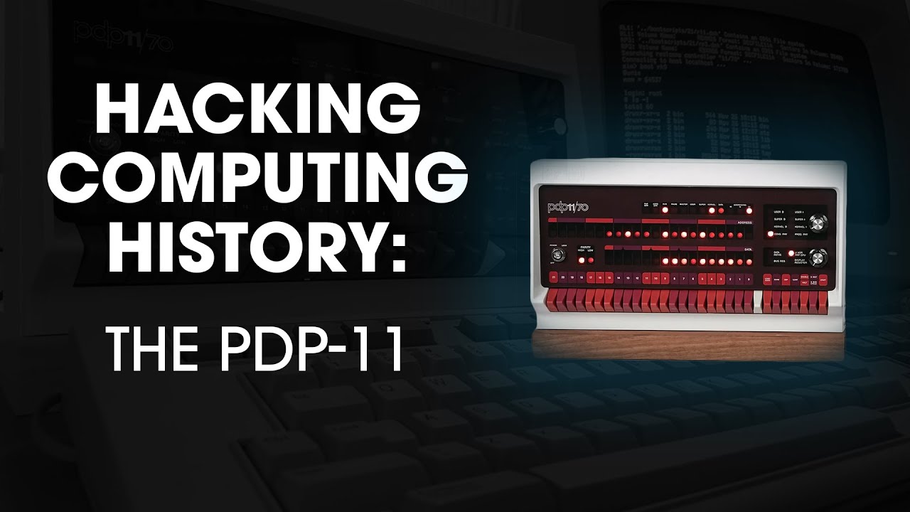 CybersecuritySF's tweet card. Hacking Computing History 1969: First DEC PDP-11. Replica Kit from...