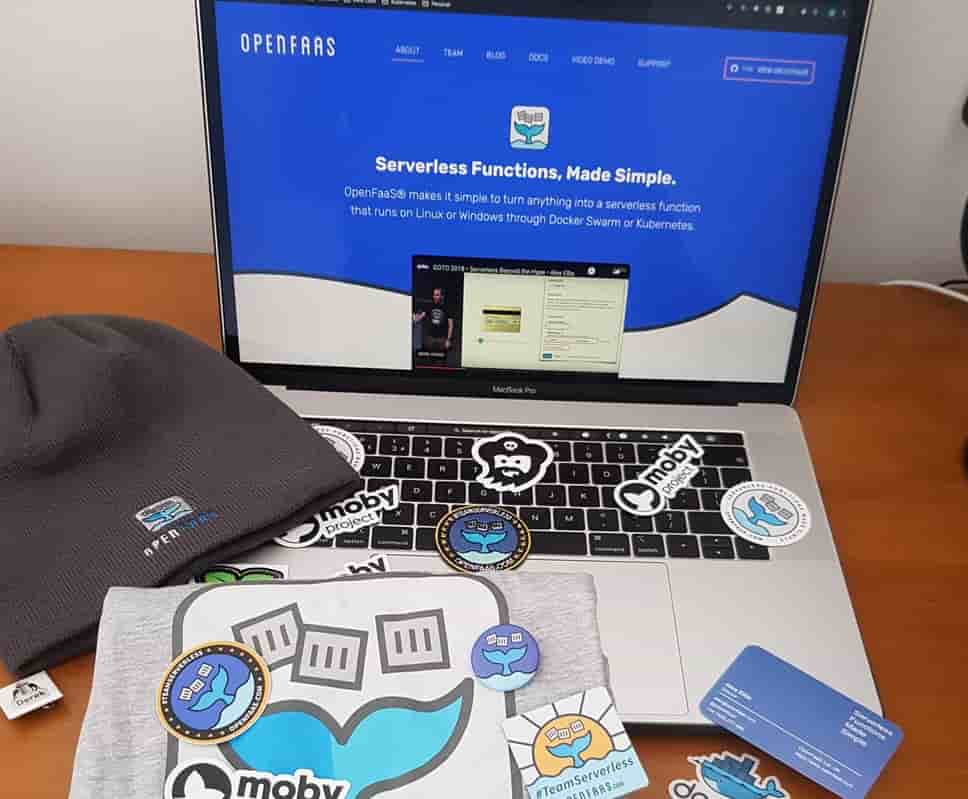 openfaas's tweet card. Get started contributing to OpenFaaS