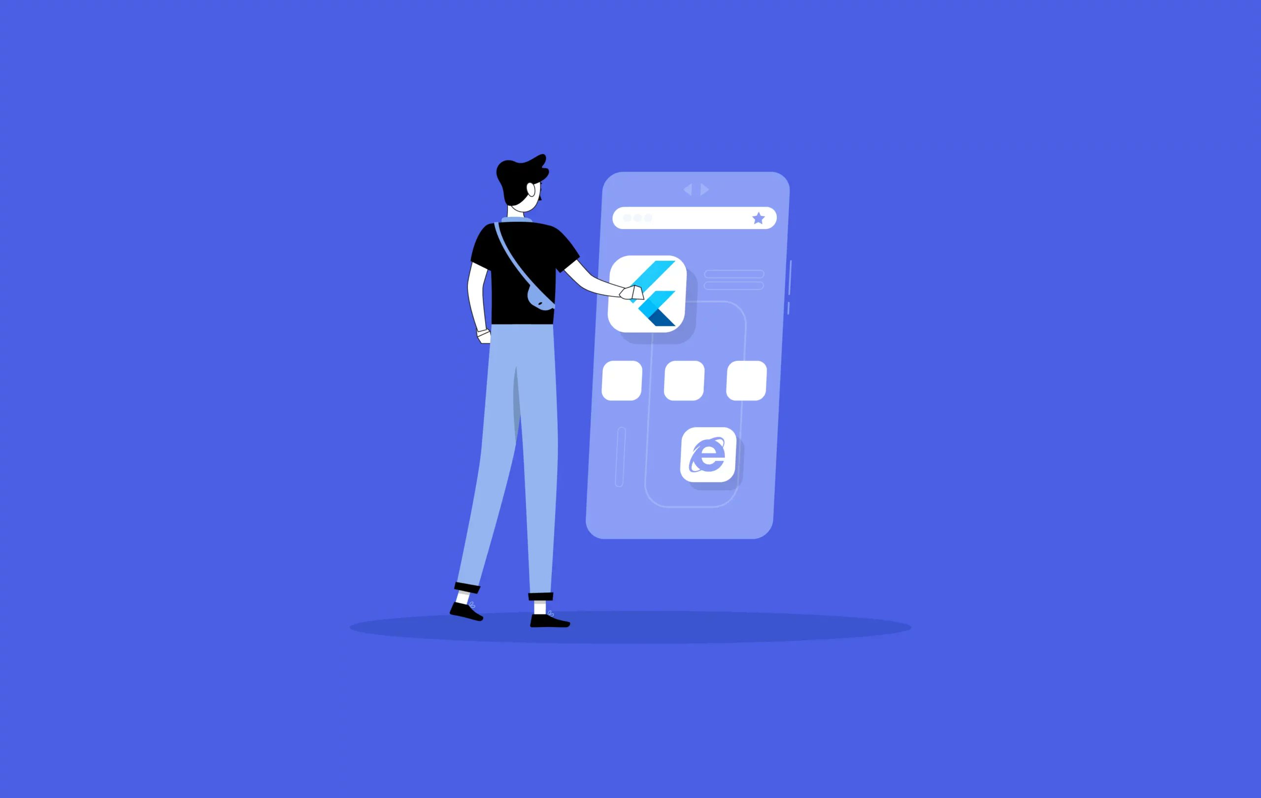 FlutterBlogs's tweet card. Discover how Flutter cross-platform app development empowers businesses to create efficient and consistent applications for both iOS and Android platforms.