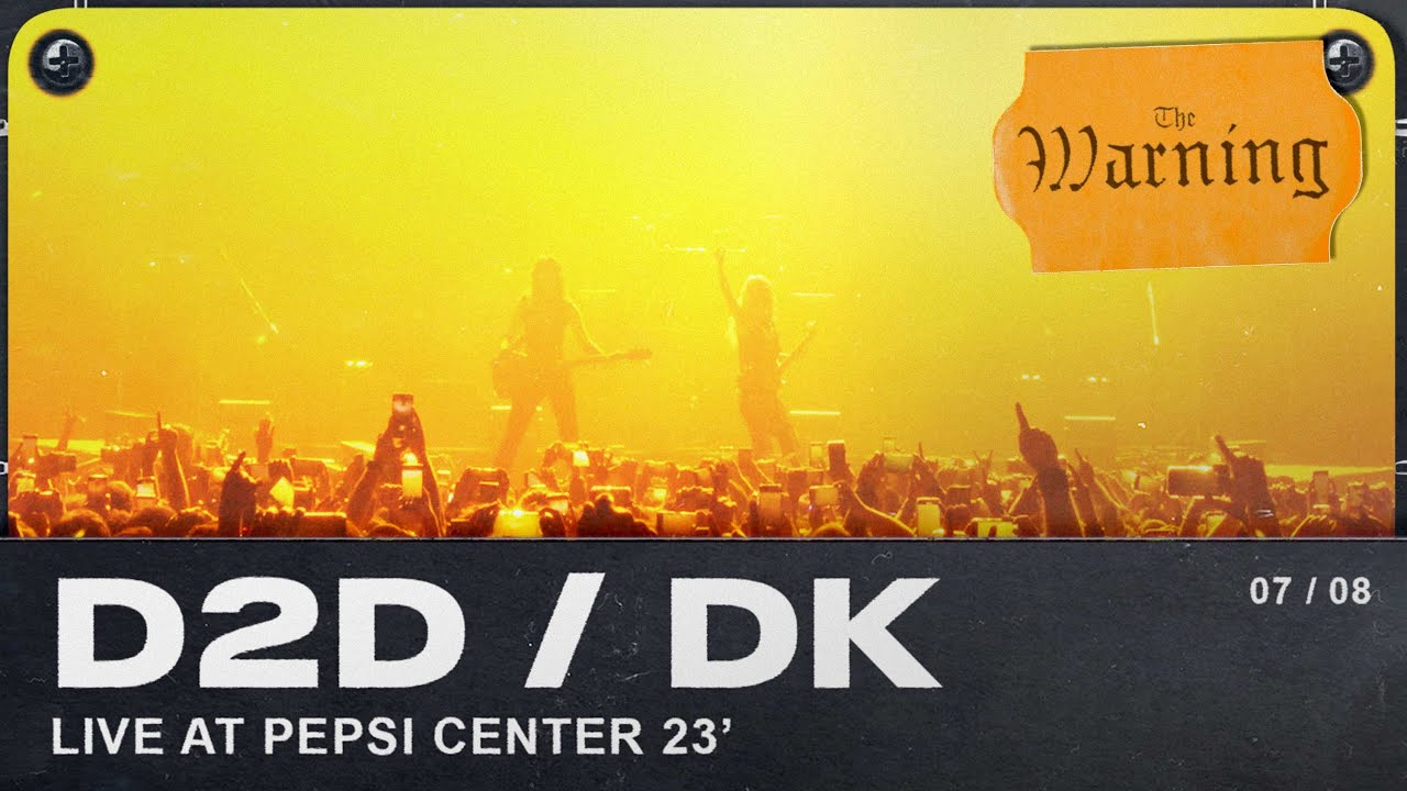 mtrantalainen's tweet card. The Warning - Dust To Dust / Dull Knives (Cut Better) (Live from...