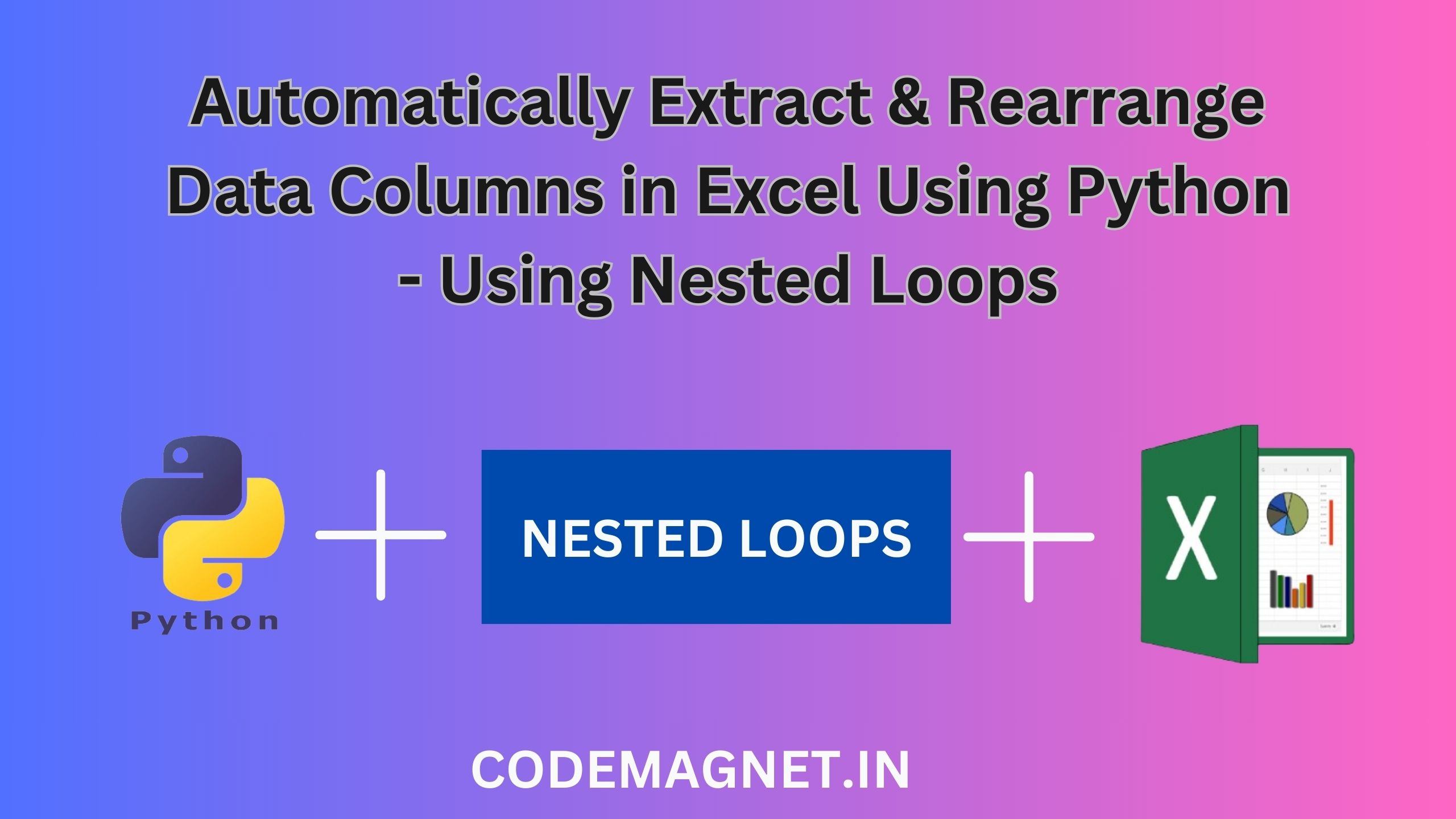 Coding_MadeEasy's tweet card. Data extraction and manipulation are common tasks in Excel, often requiring repetitive manual effort. Python, with its powerful libraries like Openpyxl, offers a solution to automate these tasks,...