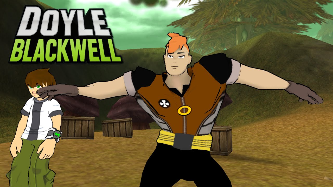 FusionfallRed's tweet card. Doyle Blackwell & Young Ben 10 │ FusionFall Character Showcase 2025