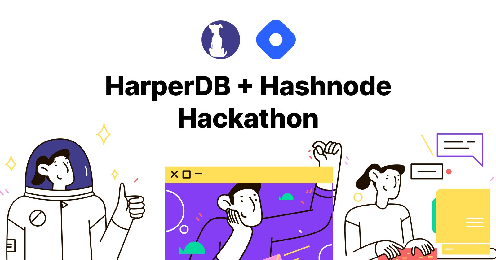fazlerocks's tweet card. We are super excited to announce a new hackathon on Hashnode in partnership with HarperDB . 🙌 From June 2nd to June 30th (4 weeks), you are welcome to be a part of a celebration of building and...