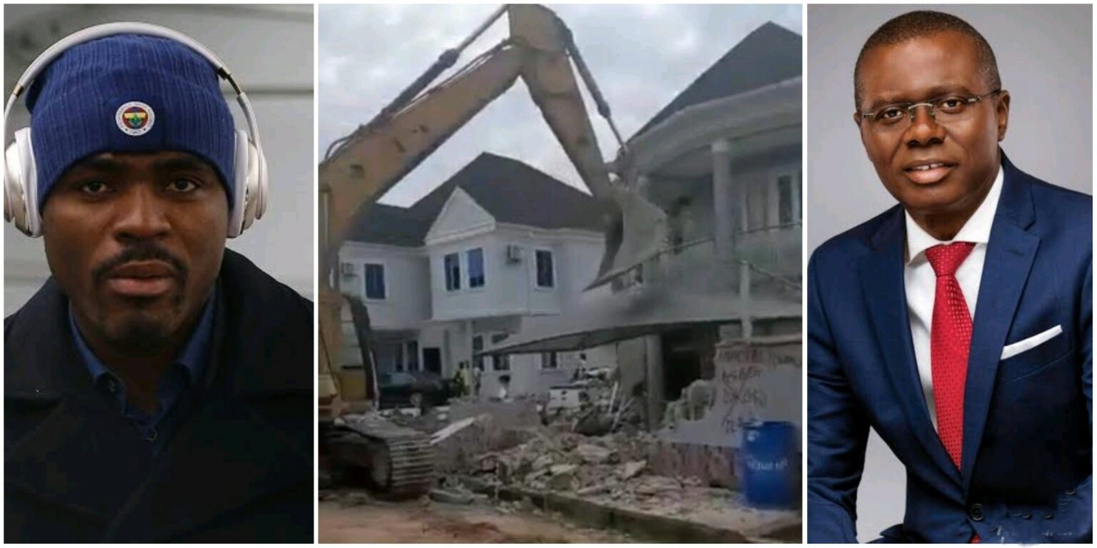 ParallelFacts's tweet card. Emenike, in a post on his Instagram page, claimed that the demolition is targeted at Igbos from the South-Eastern part of the country.