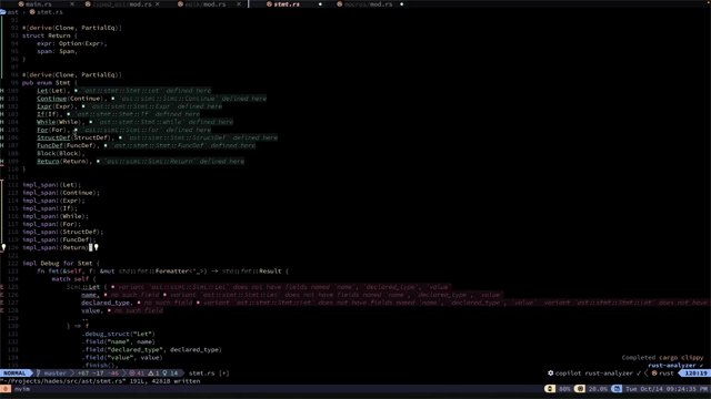 karthihegde's tweet card. Compiler from scratch | Rust - segmentationfault18 on Twitch
