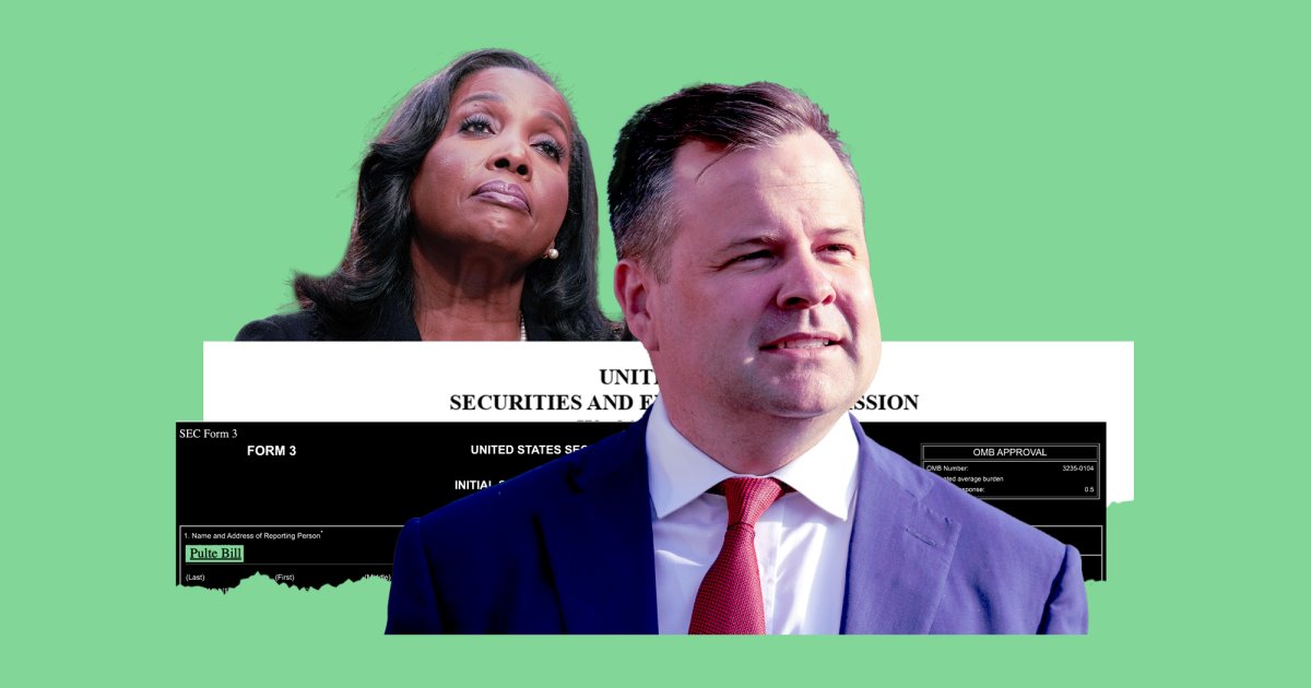 MotherJones's tweet card. As chairman of the board of Fannie Mae, Bill Pulte was required to file a disclosure form with the SEC. He didn’t.
