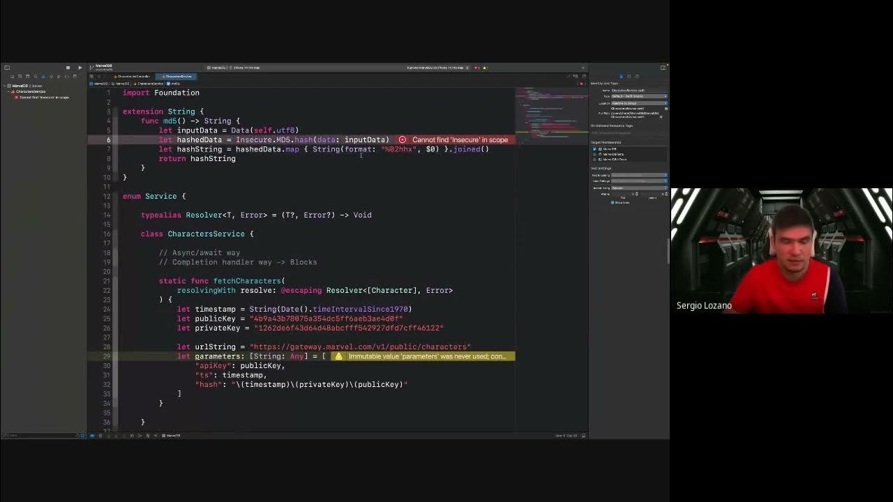 admiosdevs's tweet card. Developing iOS Apps - Part VIII