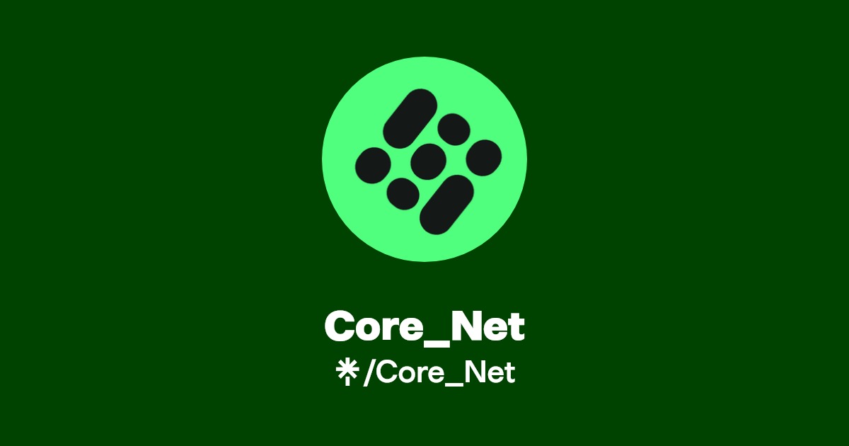 CoreNet_Coin's tweet card. CoreNet is the leading AI model aggregator, powered by Web3, providing easy access to a variety of AI models: text, audio, images, code, and more.