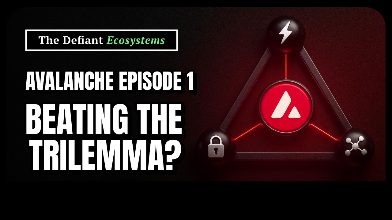 DefiantNews's tweet card. The Blockchain That Runs on Gossip: Avalanche Episode 1