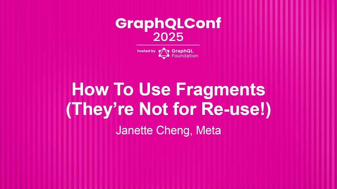 michael_staib's tweet card. How To Use Fragments (They're Not for Re-use!) - Janette Cheng, Meta