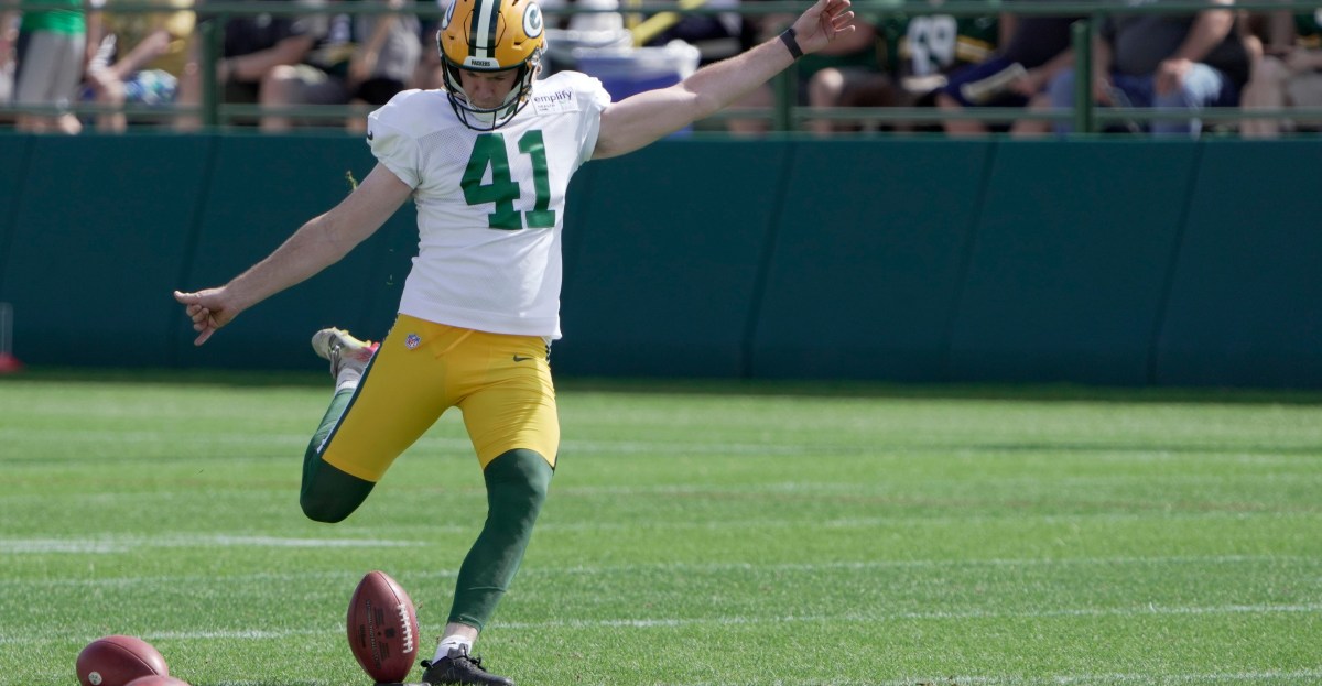 acmepackingco's tweet card. Mark McNamee is out, meaning that Lucas Havrisik is the Packers’ number two kicker moving forward.