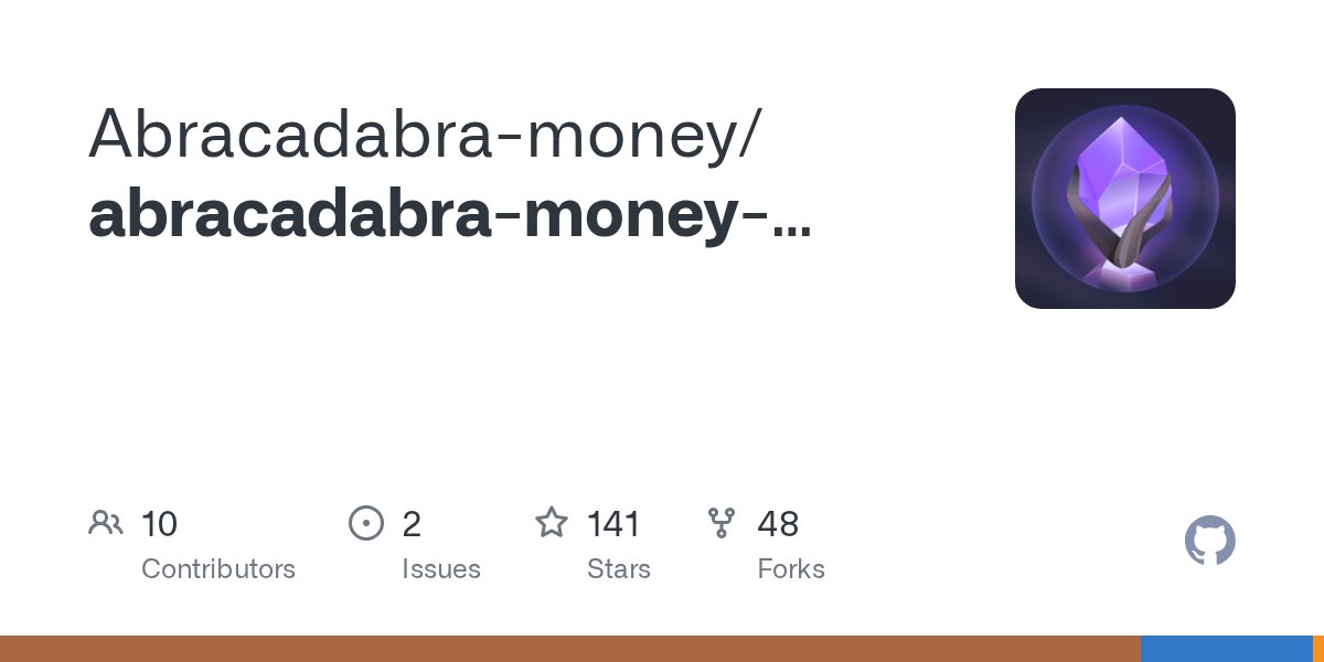 SolidityGithub's tweet card. Contribute to Abracadabra-money/abracadabra-money-contracts development by creating an account on GitHub.