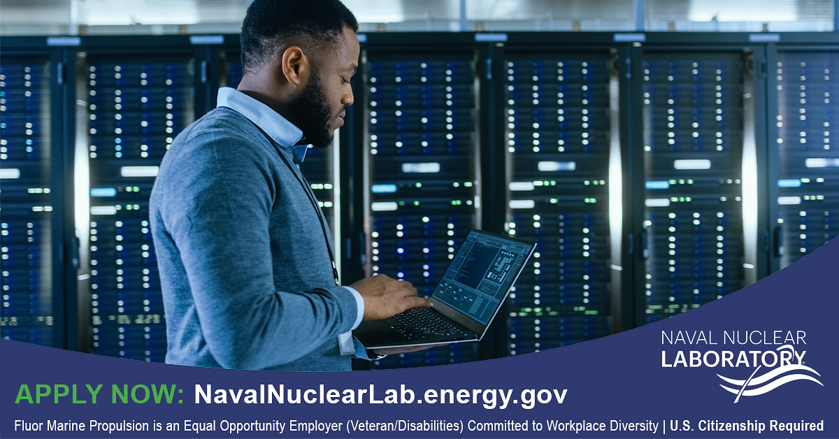 WestPatricia1's tweet card. Working at the Naval Nuclear Laboratory we foster pride in belonging to an organization whose culture is made up of these core values: Trust, Empowerment, and Collaboration. Our company promotes a...