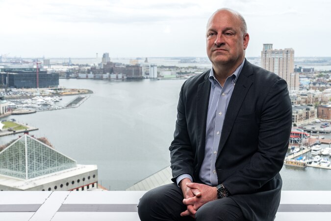 portofbalt's tweet card. Jonathan Daniels was in his seventh week on the job as executive director of the Maryland Port Administration when the Key Bridge collapsed. Now he is tasked with overseeing the growing port’s return...