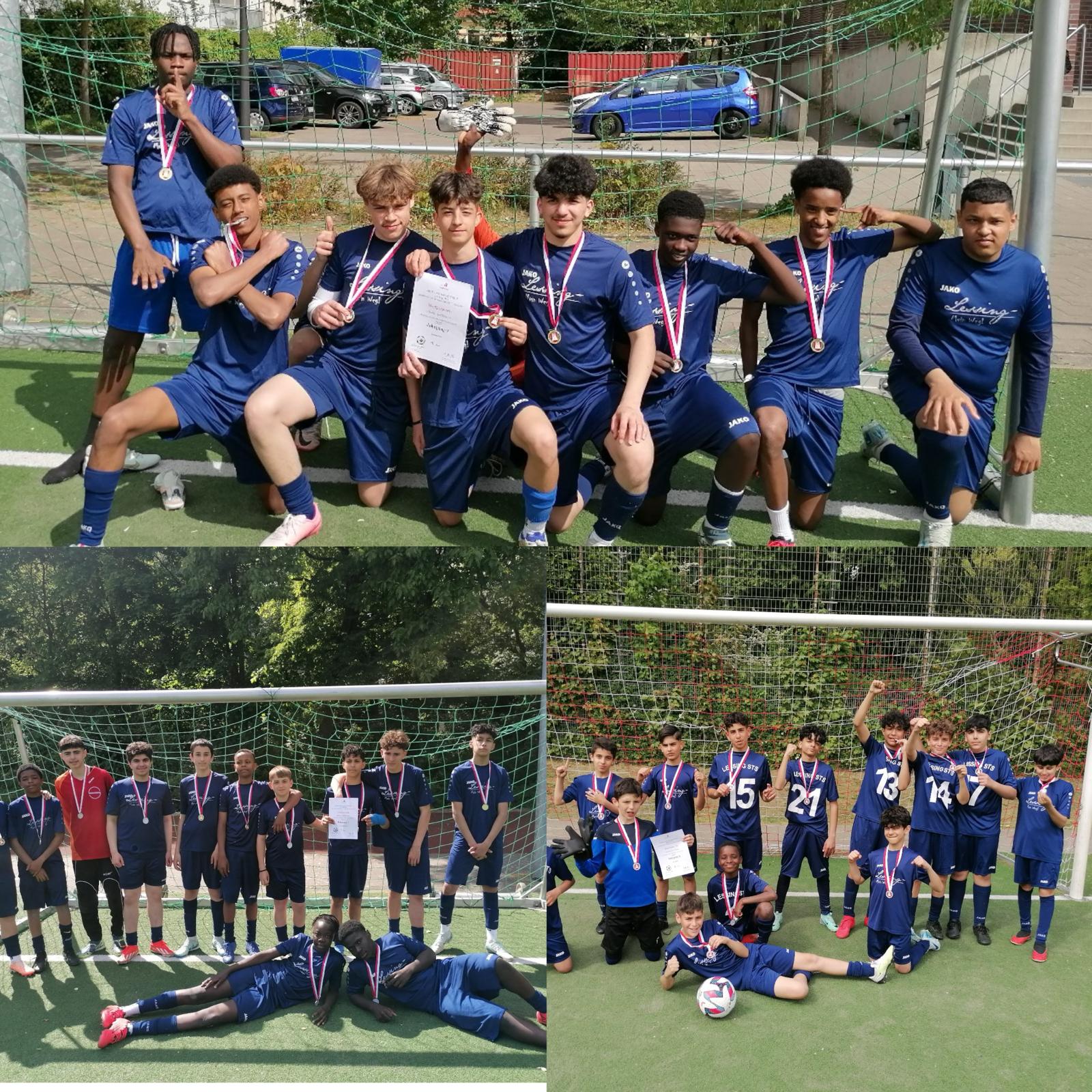 LessingSTS's tweet card. In den letzten zwei Wochen haben die Jungs der Lessing-Stadtteilschule wieder erfolgreich an den Fußball Regionalmeisterschaften teilgenommen. Jahrgang 6 hat einen starken 2. Platz erreicht. Jahrgang...