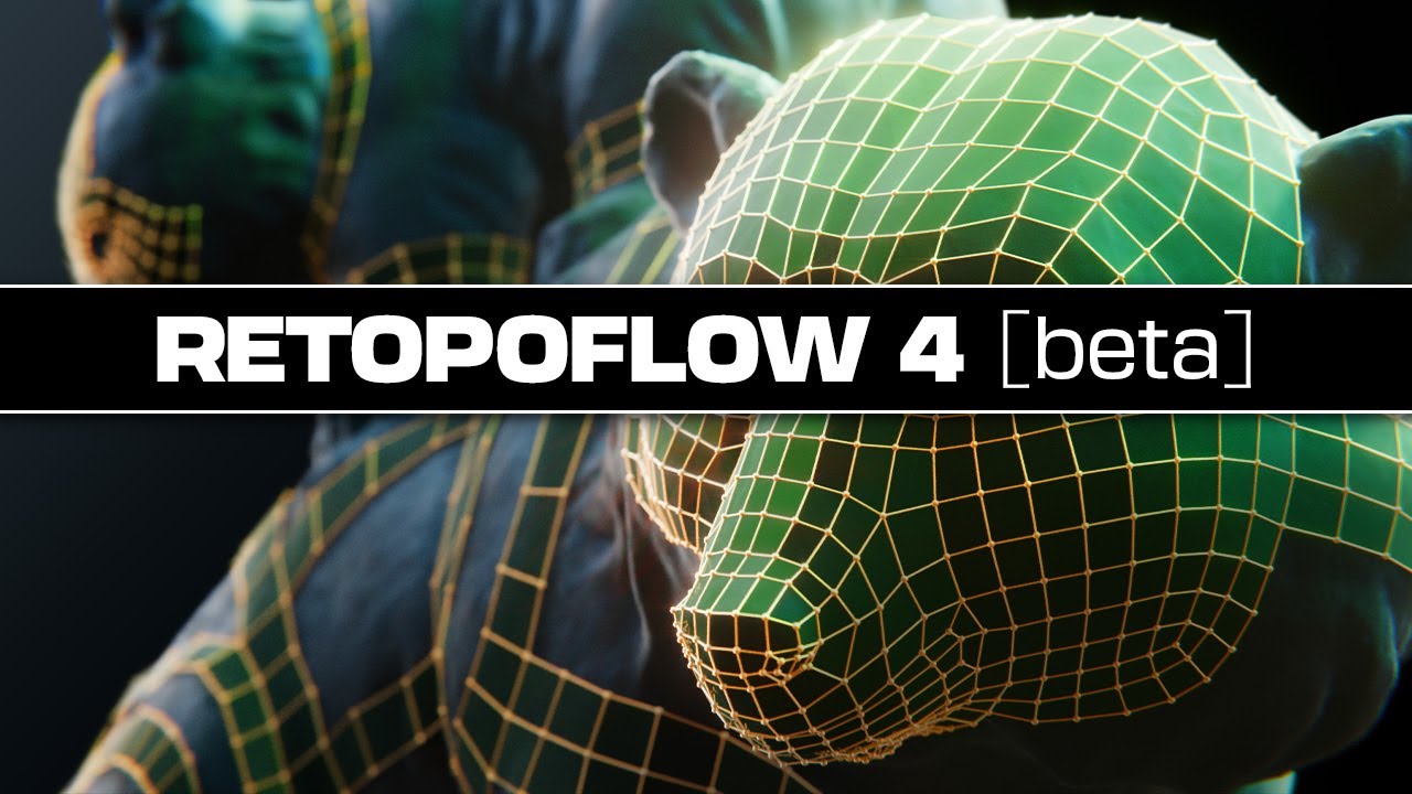 JonLampel's tweet card. Retopoflow 4 Beta: Full Walkthrough