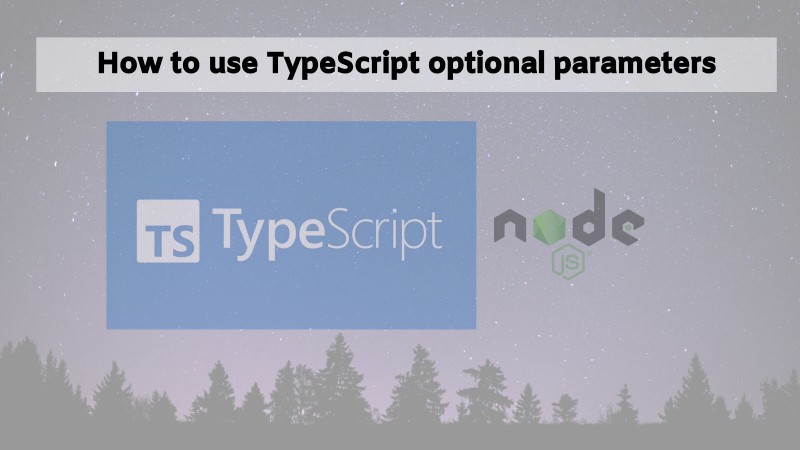 geshan's tweet card. Learn how to use optional paramters in typescript function with a simple yet useful example in this post.
