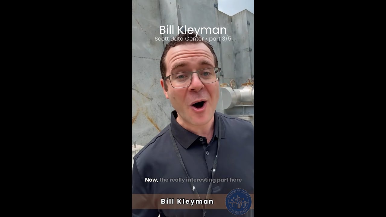 nomadfuturist's tweet card. Data Center Tour Series | Scott Data Center | Bill Kleyman | part 3/5